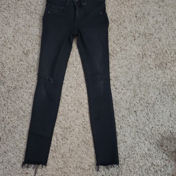 TODAY⚡️HP🥳RAG & BONE DISTRESSED LEGGING SZ 27 - Picture 2 of 9